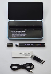 Electric Dotspen II – the Black Knight, Rechargeable Pen for Artists, Hobbist, T