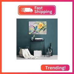 ACANDYL DIY Paint by Numbers Kit for Adults Paint by Numbers Beginner Hummingbir