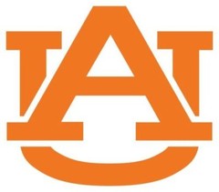 University of Auburn logo stencil – Reusable Pattern – 10 Mil Mylar