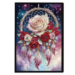 5D DIY Diamond Art Painting Notebook Sketchbook Rhinestone Art Craft Kit Set