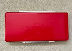 olbein RP-24 Watercolor Palette 24 Wells Removable Pans Small 26 Large 4