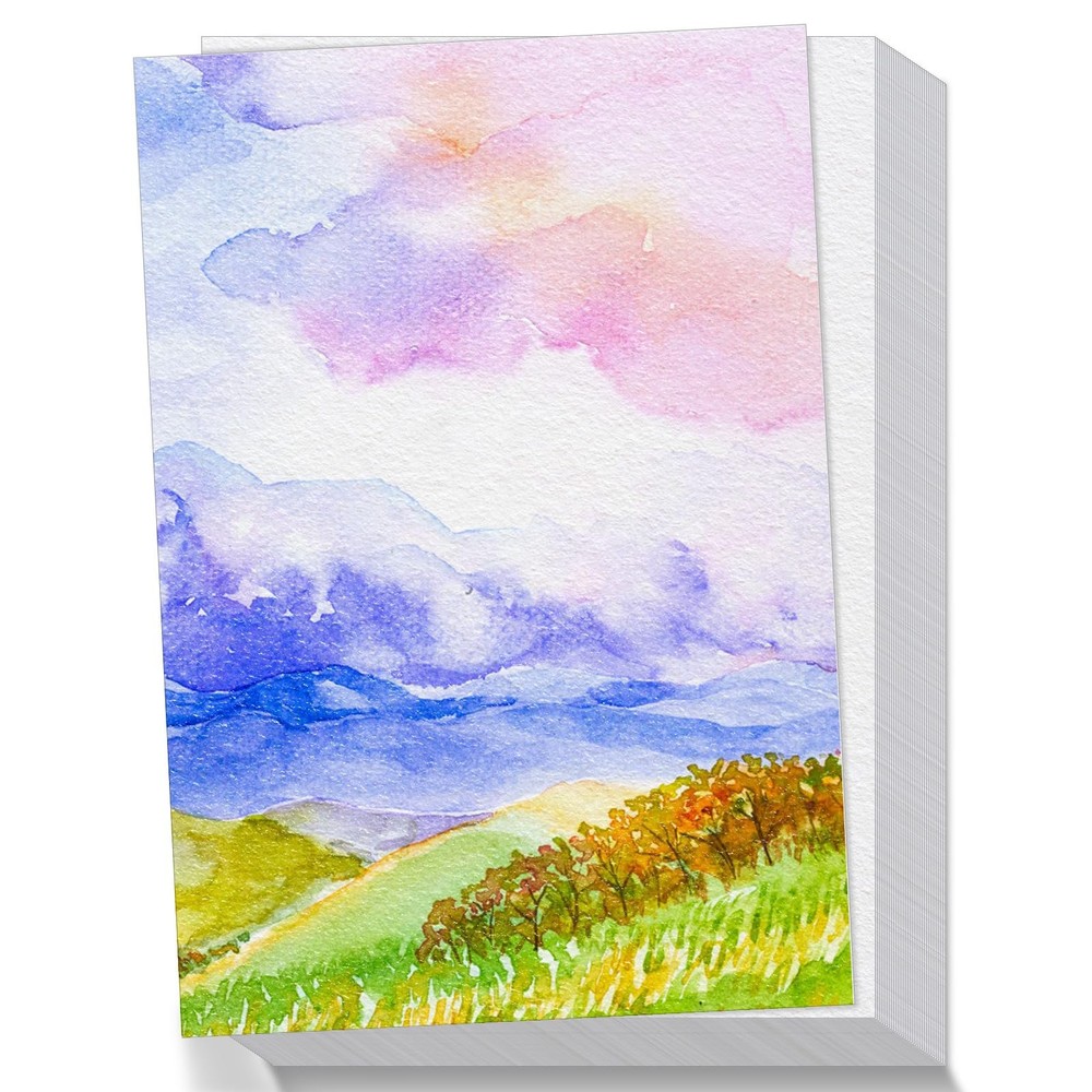 64 Sheets Watercolor Paper Bluk, 140lb/300GSM Cold 5 x 7 Inches, 60