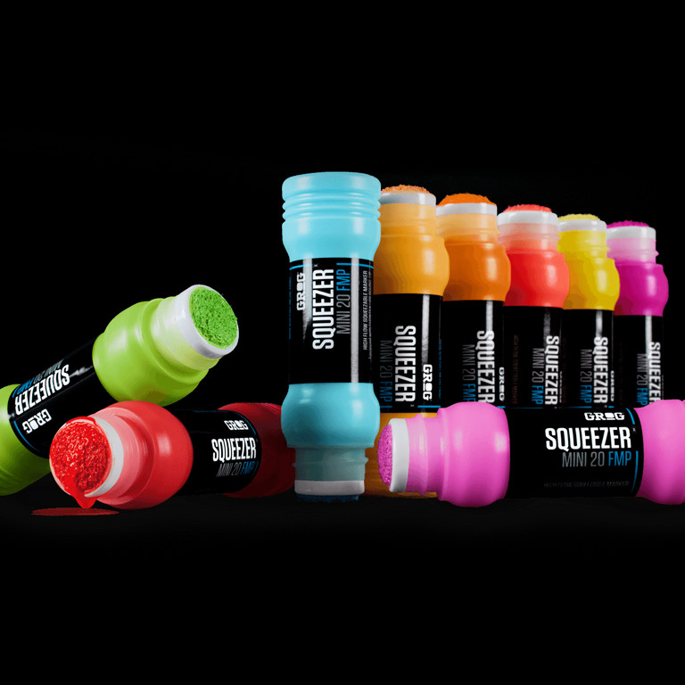 GROG Squeezer Mini 20 FMP Paint Marker Graffiti Art Writing Supplies