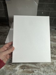 9 Stretched Canvases For Painting, 12×12 (2) And 8×10 (7)