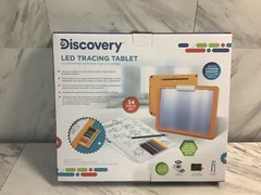 *NEW* Discovery LED Tracing Coloring Tablet Toy 34 Piece w/ Artist Pencils