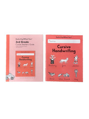 Cursive Handwriting Student Workbook, Age 8+, 3rd Grade +,Teacher’s Guide