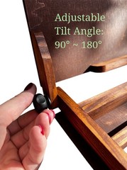 Portable Pochade Box Easel 14x10in Plein Air Travel Paint Box For Painter