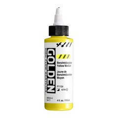 High Flow Acrylics by GOLDEN, Benzimidazolone Yellow Office Product