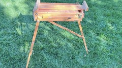 Mabef Italian Made French Style Field Easel Paint Box w/ Estate Provenance