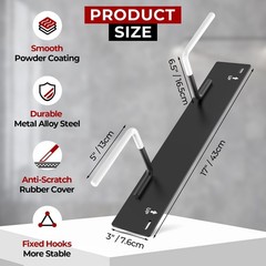 Fat Tire Bike Rack Wall Mount Garage Storage,Fat