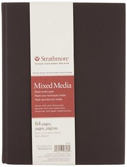 Strathmore 500 Series Mixed Media Art Journal 8.5×11 Vellum Durable Cotton Paper