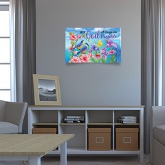 Briarwood Lane Spring Canvas Art 24×16 With God For Spring Large Canvas Art