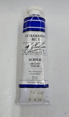 M. Graham & Co. Artists’ Color Acrylic Paint Set – 7 Tubes, 2 fl. oz. Each