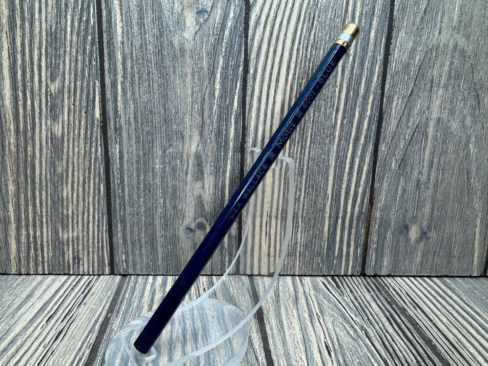 Wallace Motif 6001 Blue Pencil With Eraser – Professional Writing Instrument For