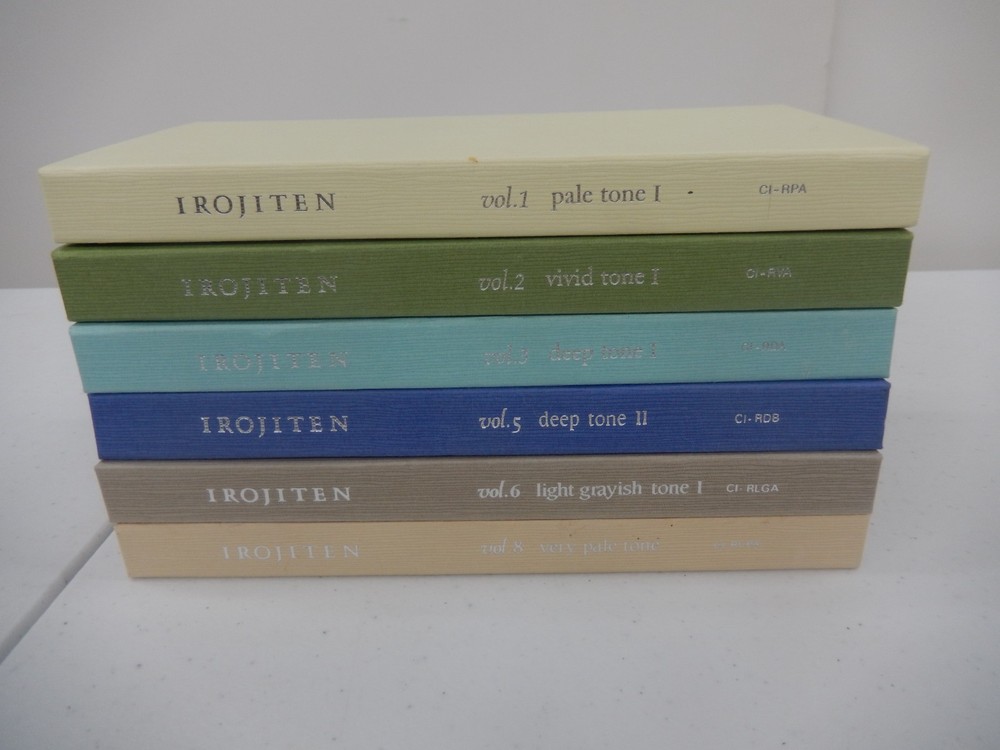 Irojiten Colored Pencils Vol 1, 2, 3, 5, 6, 8 – See Description