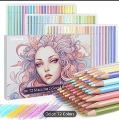 72 Ccfoud Macaron Colored Pencils NEW Shipping Included