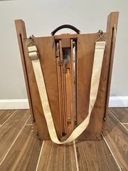 Jullian Vintage Wooden French Sketch Box Portable Easel, Made in France