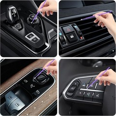 100pcs Car Touch Up Paint Brushessingle-use Micro Brushes for Refinishing Car D