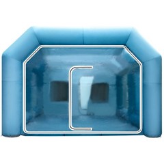 Inflatable Paint Booth 29.5×19.7×13 ft with 2 Blowers and Air Filter System