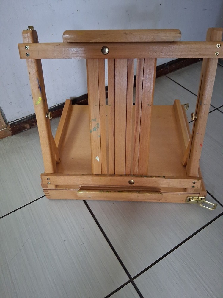 EASEL FOR PAINTING & SKETCHING TABLE TOP WOODEN- GUC!