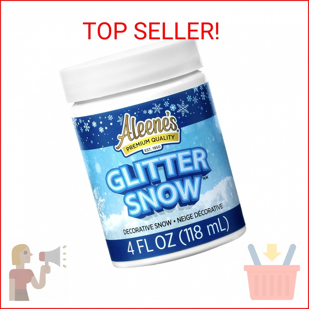 Aleene’s Glitter Snow 4oz