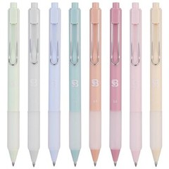 Pastel Colored Gel Pens With Cool Aesthetic and Cute Pens With Matte Finish