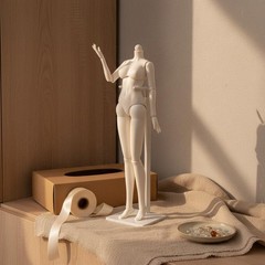 1/4 Scale Female BJD Body Polished Finish Collectible Figure for Hobbyists