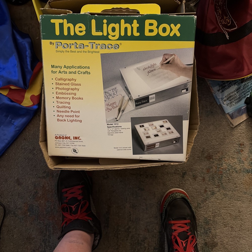 Vintage Gagne Porta-Trace Model 1012 Light Box (10″ x 12″)