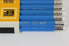 Mongol Eberhard Faber 845 Light Blue Wood Pencil Lot 12 Pencils Dozen 1/4 Gross