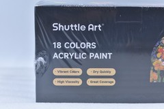 Shuttle Art Acrylic Paint Bottle Set 18 Colors 8.12oz each