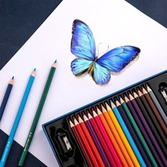 48Colors Pencils Drawing Sketching pencils Grade Vibrant Coloring pens kit