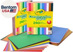 Construction Paper Bulk Pack (480 Sheets) – 10 Assorted Colors, 9X12, Classroom