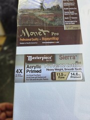 MASTERPIECE 51783 Monet Pro 14″×28″ Pro No 12 Cotton 11.5oz Raw/14.6oz Prime 2pc