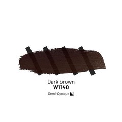 Artists Dark Brown Acrylic Paint Ink Drawing Crafting 3.38 Fl Oz 100ml 1 PCS