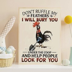 Chicken Diamond Art Kits for Adults, 5D Chicken Diamond Painting Kits for Adult