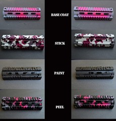 2pk ADHESIVE Camouflage Airbrush Spray Paint Duracoat Gun Stencils ARMY DIGITAL