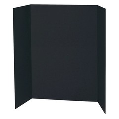 48×36 Inch Black Display Board – Perfect for Presentations and Projects