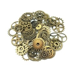 Alloy Bronze Watch Parts Steampunk Cyberpunnk Cogs Gears DIY Jewelry Crafts