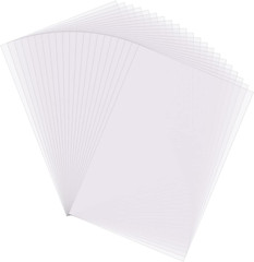 100 Sheets Tracing Paper, 8.5 X 11 Inches White Trace Paper Translucent Paper…