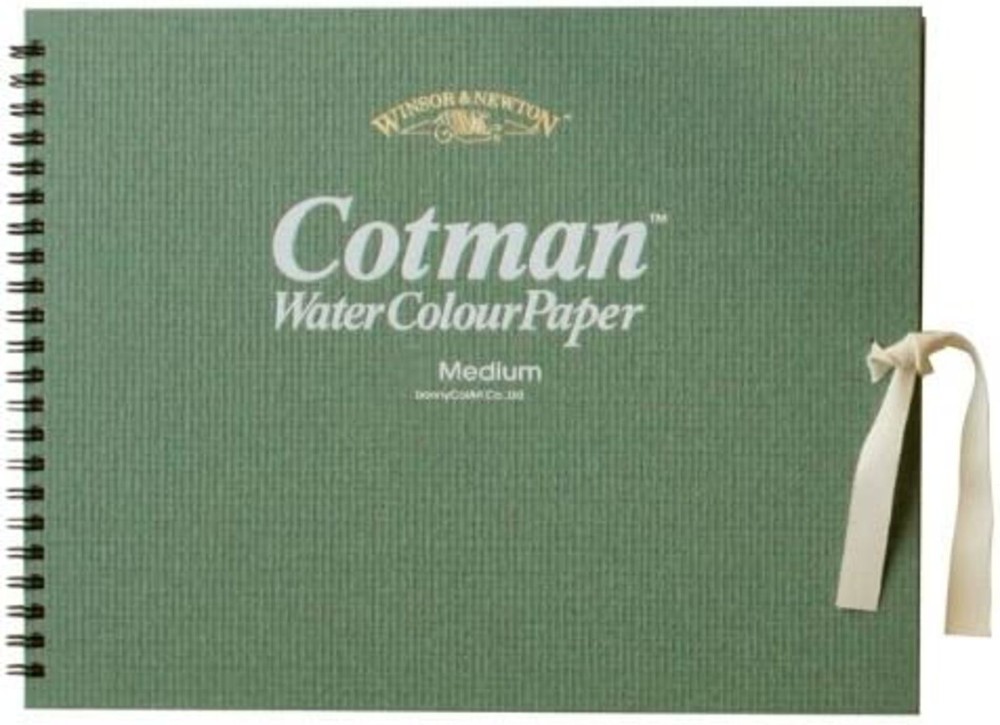 Windsor Newton Cotman Watercolor Paper Sketchbook 180x140mm (18sheets) F/S Track