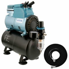 Master Airbrush Cool Runner High Performance Compressor w/ Air Tank TC-40T