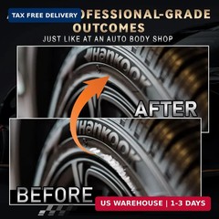 Matte Black Rim Touch Up Paint, Efficient Wheel Paint Pen for Metal, Also Match
