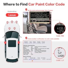217/9J2 Stargazer Black Metallic 217 (Stargazer Black Metallic) For Lexus