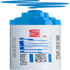 Uni Paint PX-20 Oil-Based Paint Markers, Medium Line (1.8-2.2Mm), Blue, 2 Count