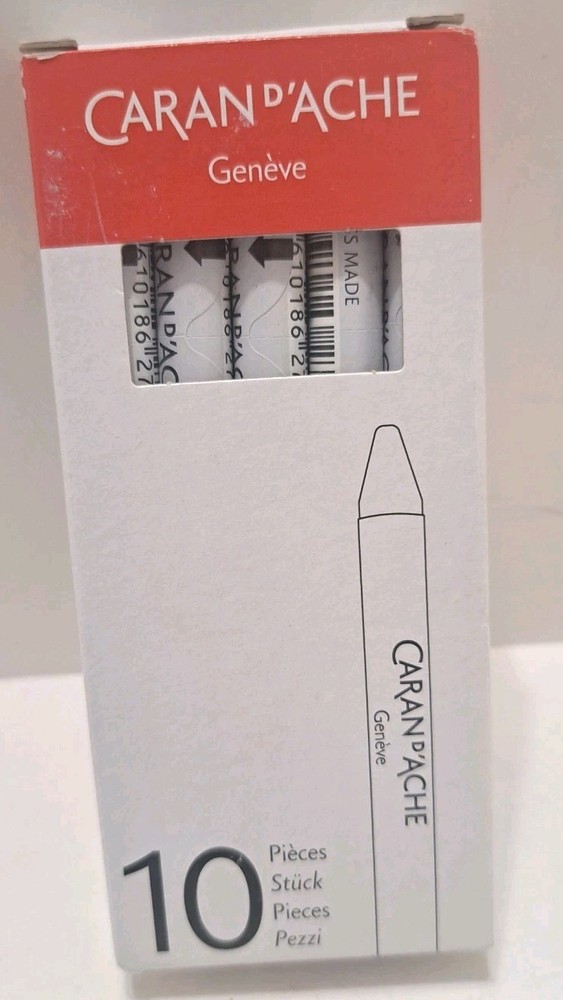 Caran d’Ache Silver Grey Neocolor II Water-Soluble Wax Swiss Made Set of 10
