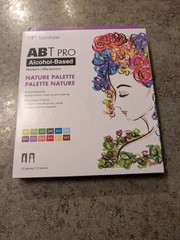 ABT Pro Alcohol Based 12 Markers Nature Palette Tombow NEW Open