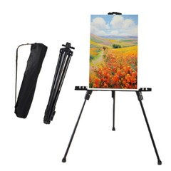 Adjustable Height Metal Tripod Artist Sketch Oil Painting Easel Stand Art Rack