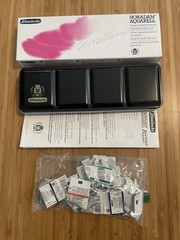 HORADAM AQUARELL color box with 12finest watercolors, 74312, Metal Set