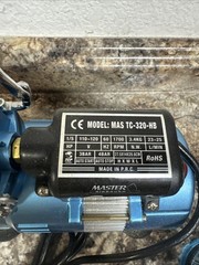 Master Airbrush Cool Runner II Airbrush Air Compressor TC-320-HB w/Airbrush/hose