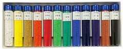 Kissho Nihonga Mizuhiki Pigments 12 Color Set Japanese Water-Based Paint